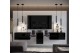Mueble TV T3 (Negro brillo)