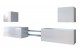 Mueble TV C4/2 (Blanco brillo)