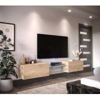 Mueble TV E6 (Roble mate)