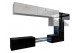 Conjunto de salón AN92 (Negro/Blanco brillo)