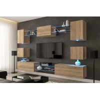 Conjunto de salón N1 (Roble mate)