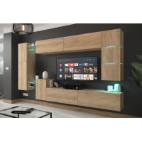Conjunto de salón AN90 (Roble mate)