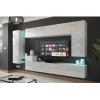 Conjunto de salón AN90 (Blanco brillo)
